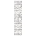 thumbnail image 1 of SAFAVIEH Tulum Jepson Distressed Geometric Runner, 2'2" x 9', Ivory/Grey, 1 of 7