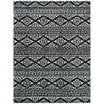 thumbnail image 1 of SAFAVIEH Tulum Lakisha Distressed Southwestern Area Rug, 12' x 15', Black/Ivory, 1 of 9