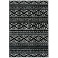 thumbnail image 1 of SAFAVIEH Tulum Lakisha Distressed Southwestern Area Rug, 3' x 5', Black/Ivory, 1 of 9