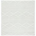 thumbnail image 1 of SAFAVIEH Tulum Lakisha Distressed Southwestern Area Rug, 5' x 5' Square, Ivory/Light Grey, 1 of 8
