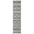 thumbnail image 1 of SAFAVIEH Tulum Lakisha Distressed Southwestern Runner, 2' x 21', Ivory/Black, 1 of 8
