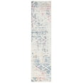 thumbnail image 1 of SAFAVIEH Tulum Lakisha Distressed Southwestern Runner, 2' x 5', Ivory/Blue, 1 of 9