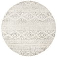 thumbnail image 1 of SAFAVIEH Tulum Lakisha Oriental Area Rug, Ivory/Grey, 5' x 5' Round, 1 of 8