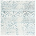 thumbnail image 1 of SAFAVIEH Tulum Lakisha Oriental Area Rug, Ivory/Turquoise, 12' x 12' Square, 1 of 8