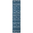 thumbnail image 1 of SAFAVIEH Tulum Lakisha Oriental Runner Rug, Navy/Ivory, 2' x 8', 1 of 8