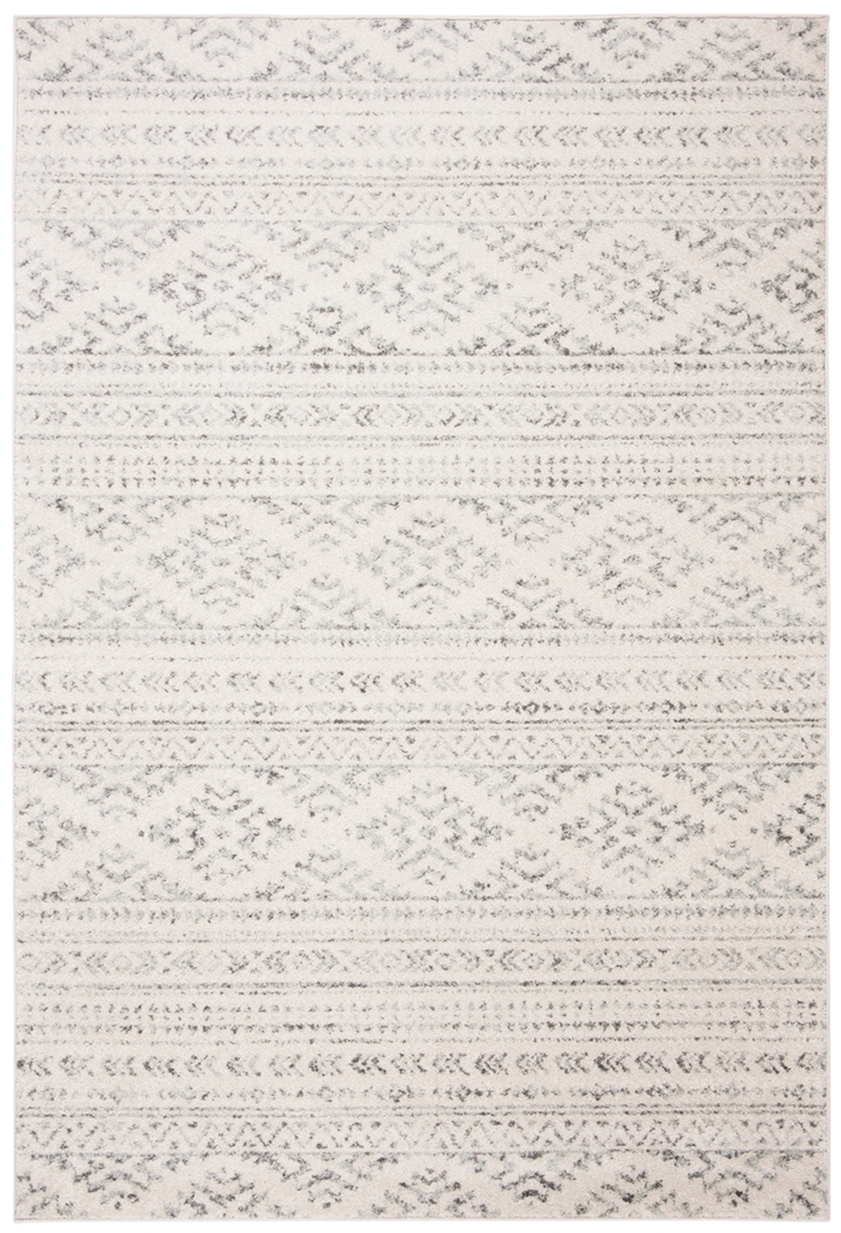 SAFAVIEH Tulum Lakisha Southwestern Area Rug, Ivory/Grey, 5'3" x 7'6" - image 1 of 8