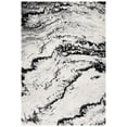 thumbnail image 1 of SAFAVIEH Tulum Liz Abstract Area Rug, 4' x 6', Ivory/Black, 1 of 7