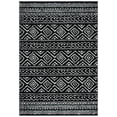 thumbnail image 1 of SAFAVIEH Tulum Merletta Moroccan Geometric Area Rug, Black/Ivory, 5'3" x 7'6", 1 of 3