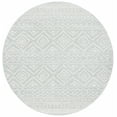 thumbnail image 1 of SAFAVIEH Tulum Merletta Oriental Area Rug, Light Grey/Ivory, 6'7" x 6'7" Round, 1 of 8