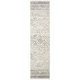 thumbnail image 1 of SAFAVIEH Tulum Merletta Oriental Runner Rug, Ivory/Grey, 2' x 9', 1 of 8