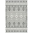 thumbnail image 1 of SAFAVIEH Tulum Nuala Geometric Area Rug, 6'7" x 8'7", Black/Ivory, 1 of 8