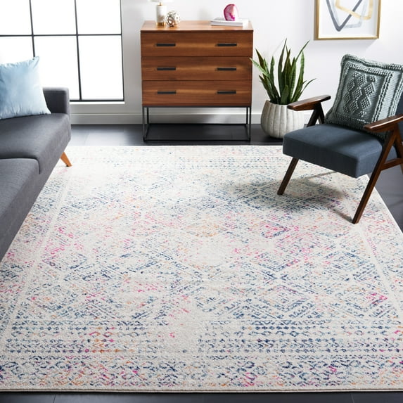 Safavieh Tulum Ophelia Oriental Area Rug, Ivory/Dark Blue, 12' x 15'