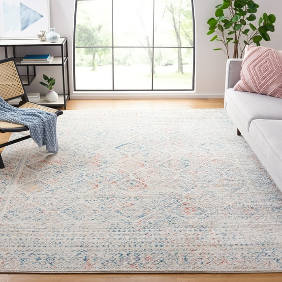 Safavieh Tulum Ophelia Oriental Area Rug, Ivory/Terracotta, 12' x 15'