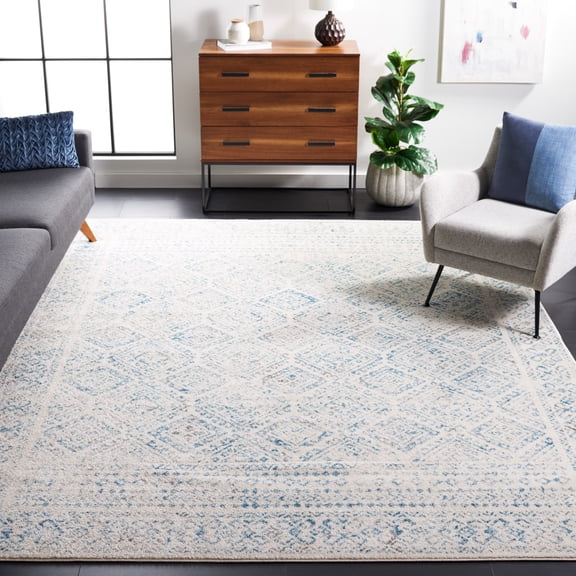 Safavieh Tulum Ophelia Oriental Area Rug, Ivory/Turquoise, 12' x 15'