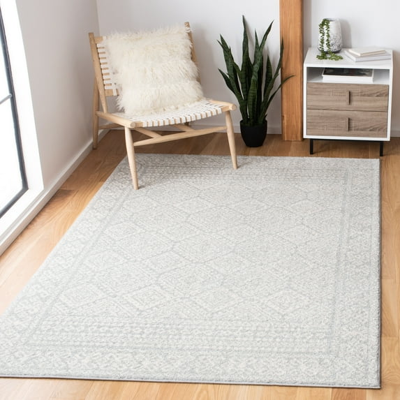 Safavieh Tulum Ophelia Oriental Area Rug, Light Gray/Ivory, 3' x 5'