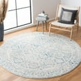 thumbnail image 1 of Safavieh Tulum Ophelia Oriental Area Rug, Ivory/Turquoise, 5' x 5' Round, 1 of 11