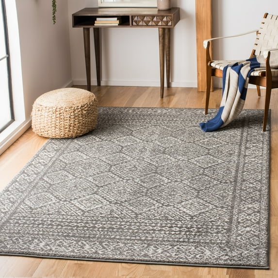 Safavieh Tulum Ophelia Oriental Area Rug, Dark Gray/Ivory, 4' x 6'