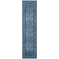 thumbnail image 1 of SAFAVIEH Tulum Ophelia Bordered Geometric Runner Rug, Navy/Ivory, 2' x 11', 1 of 8