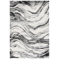 thumbnail image 1 of SAFAVIEH Tulum Quinten Abstract Area Rug, 4' x 6', Ivory/Black, 1 of 7