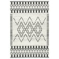 thumbnail image 1 of SAFAVIEH Tulum Roland Geometric Area Rug, 6'7" x 8'7", Black/Ivory, 1 of 8