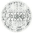 thumbnail image 1 of SAFAVIEH Tulum Ronald Oriental Area Rug, Ivory/Black, 6'7" x 6'7" Round, 1 of 10