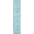 thumbnail image 1 of SAFAVIEH Tulum Ronald Distressed Runner, 2' x 9', Turquoise/Ivory, 1 of 8