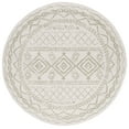 thumbnail image 1 of SAFAVIEH Tulum Ronald Oriental Area Rug, Ivory/Sage, 6'7" x 6'7" Round, 1 of 8
