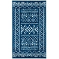 thumbnail image 1 of SAFAVIEH Tulum Ronald Oriental Area Rug, Navy/Ivory, 4' x 6', 1 of 9