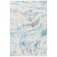 thumbnail image 1 of SAFAVIEH Tulum Venice Abstract Area Rug, 8' x 10', Ivory/Dark Blue, 1 of 7