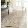 thumbnail image 1 of SAFAVIEH Tunisia Crispian Abstract Runner Rug, Ivory, 2'6" x 12', 1 of 7
