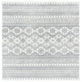 thumbnail image 1 of SAFAVIEH Tunisia Derren Geometric Area Rug, Ivory/Black, 6'7" x 6'7" Square, 1 of 7