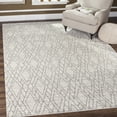 thumbnail image 1 of SAFAVIEH Tunisia Jayna Geometric Runner Rug, Ivory/Light Grey, 2'3" x 8', 1 of 5