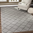 thumbnail image 1 of SAFAVIEH Tunisia Joyce Geometric Runner Rug, Grey/Black, 2'3" x 8', 1 of 4