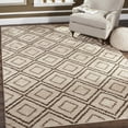 thumbnail image 1 of SAFAVIEH Tunisia Mandy Geometric Diamonds Area Rug, Cream/Brown, 4' x 6', 1 of 5