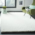 thumbnail image 1 of SAFAVIEH Ultimate Smith Solid Plush Polyester Shag Area Rug, Ivory, 4' x 6', 1 of 7