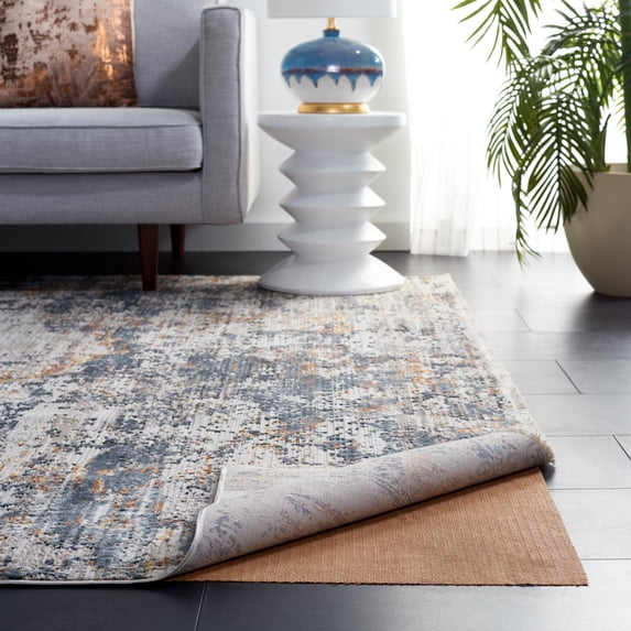 SAFAVIEH Ultra Non-Slip Grid Rug Pad, Beige, 10' x 14'