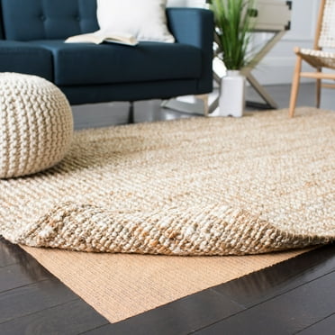 SAFAVIEH Ultra Non-Slip Grid Rug Pad, Beige, 5' x 8'