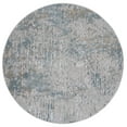 thumbnail image 1 of SAFAVIEH Valencia Alease Abstract Area Rug, Light Grey/Blue, 6'4" x 6'4" Round, 1 of 11