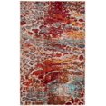 thumbnail image 1 of SAFAVIEH Valencia Anastasia Floral Polyester Area Rug, Multi, 2' x 3', 1 of 5