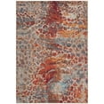 thumbnail image 1 of SAFAVIEH Valencia Anastasia Floral Polyester Area Rug, Multi, 4' x 6', 1 of 10