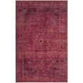 thumbnail image 1 of SAFAVIEH Valencia Briar Traditional Polyester Area Rug, Red, 5' x 8', 1 of 6