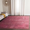 thumbnail image 1 of SAFAVIEH Valencia Briar Traditional Polyester Area Rug, Red, 8' x 10', 1 of 6
