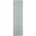 thumbnail image 1 of SAFAVIEH Valencia Briar Traditional Polyester Runner Rug, Blue/Multi, 2'3" x 8', 1 of 6