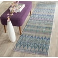 thumbnail image 1 of SAFAVIEH Valencia Cathleen Floral Polyester Runner Rug, Purple/Multi, 2'3" x 8', 1 of 7