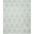 thumbnail image 1 of SAFAVIEH Valencia Christopher Damask Polyester Area Rug, Alpine/Cream, 5' x 8', 1 of 6