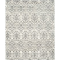 SAFAVIEH Valencia Christopher Damask Polyester Runner Rug, Mauve/Cream, 2'3" x 8'