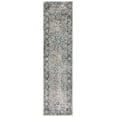 thumbnail image 1 of Safavieh Valencia Renae Medallion Polyester Runner Rug, Light Gray/Blue, 2' x 8', 1 of 5