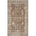 thumbnail image 1 of SAFAVIEH Valencia Euanthe Oriental Polyester Area Rug, Brown/Beige, 3' x 5', 1 of 11