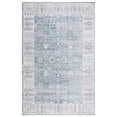 thumbnail image 1 of SAFAVIEH Valencia Euanthe Oriental Polyester Area Rug, Grey/Green, 5' x 8', 1 of 11