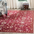 thumbnail image 1 of SAFAVIEH Valencia Gemma Abstract Polyester Area Rug, Fuchsia/Multi, 4' x 6', 1 of 7